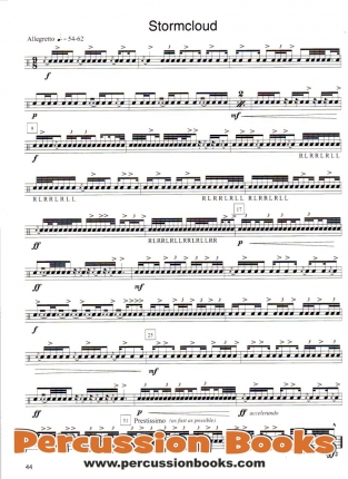 40 Intermediate Snare Drum Solos Sample 3
